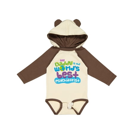 Inktastic Daddy Worlds Best Psychiatrist Gift Baby Boy or Baby Girl Long Sleeve Bodysuit
Inktastic Daddy Worlds Best Psychiatrist Gift Baby Boy or Baby Girl Long Sleeve Bodysuit