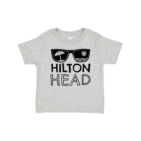 Inktastic Hilton Head Sunglasses with Umbrella and Sun Gift Baby Boy or Baby Girl T-Shirt