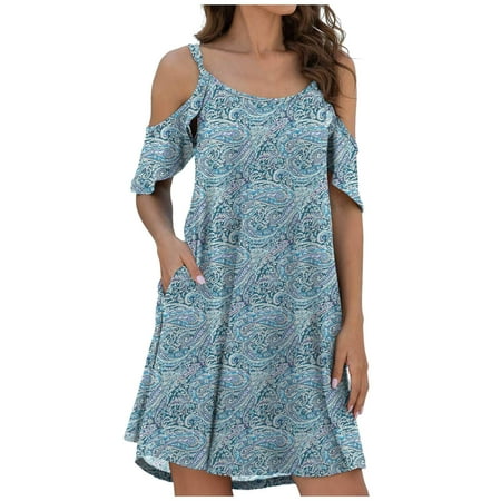 Boho Dresses for Women Summer Cold With Pocket Shoudler Women s Sleeves Dresses Dress Ruffle Casual Women s Dress Maternity Dress for Women
Boho Dresses for Women Summer Cold With Pocket Shoudler Women s Sleeves Dresses Dress Ruffle Casual Women s Dress Maternity Dress for Women