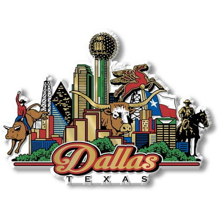 Dallas Texas Magnet by Classic Magnets
