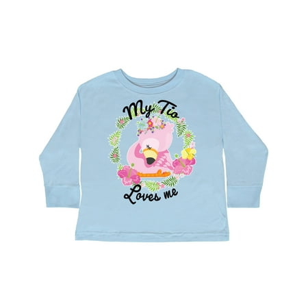 Inktastic Baby Flamingo My Tio Loves Me with Flower Wreath Gift Toddler Boy or Toddler Girl Long Sleeve T-Shirt
Inktastic Baby Flamingo My Tio Loves Me with Flower Wreath Gift Toddler Boy or Toddler Girl Long Sleeve T-Shirt