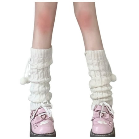 Long Socks for Women Womans Socks Women Japanese Style Kawaii Leg Warmers Wool Ball Knit Long Leg Warmers Loose High Socks
Long Socks for Women Womans Socks Women Japanese Style Kawaii Leg Warmers Wool Ball Knit Long Leg Warmers Loose High Socks