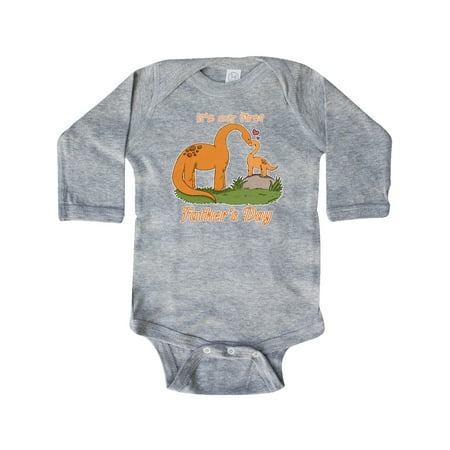 Inktastic It s Our 1st Father s Day Brontosaurus Family Gift Baby Boy or Baby Girl Long Sleeve Bodysuit
Inktastic It s Our 1st Father s Day Brontosaurus Family Gift Baby Boy or Baby Girl Long Sleeve Bodysuit