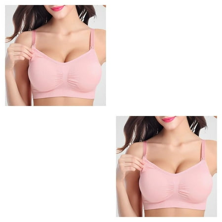 2pcs Women Maternity Nursing Bra Breast Feeding Wire Free Push Up Pregnant Underwear
2pcs Women Maternity Nursing Bra Breast Feeding Wire Free Push Up Pregnant Underwear