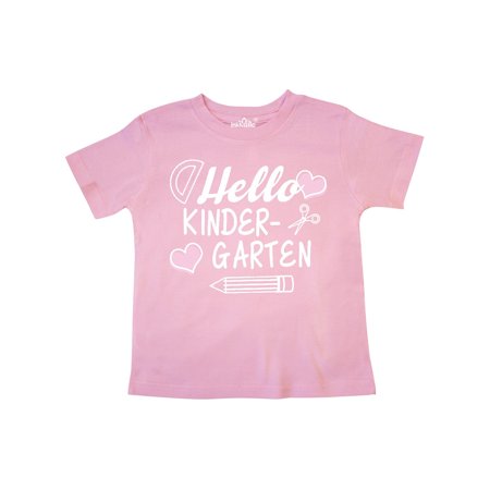 Inktastic Hello Kindergarten with Hearts and School Supplies Gift Toddler Boy or Toddler Girl T-Shirt
Inktastic Hello Kindergarten with Hearts and School Supplies Gift Toddler Boy or Toddler Girl T-Shirt