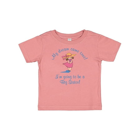 Inktastic Dream Future Big Sister Gift Baby Girl T-Shirt