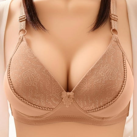 Riforla Womens Blissful Benefits Bra Wire Push up Full Coverage Smoothing Everyday Bra Comfort Flex Fit T Shirt Bras Beige 36
Riforla Womens Blissful Benefits Bra Wire Push up Full Coverage Smoothing Everyday Bra Comfort Flex Fit T Shirt Bras Beige 36