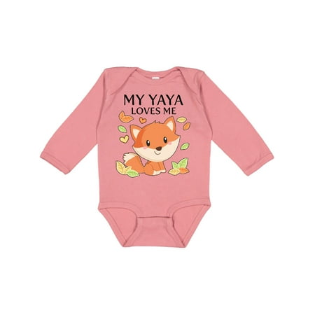 Inktastic My Yaya Loves Me- Little Fox Gift Baby Boy or Baby Girl Long Sleeve Bodysuit
Inktastic My Yaya Loves Me- Little Fox Gift Baby Boy or Baby Girl Long Sleeve Bodysuit