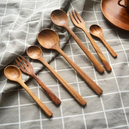 Elaydool 1pcs Wooden Spoons for Eating Mixing Stirring Cooking Coffee Kitchen Teaspoons Tablewares Kicthen Dinnerware Accessories
Elaydool 1pcs Wooden Spoons for Eating Mixing Stirring Cooking Coffee Kitchen Teaspoons Tablewares Kicthen Dinnerware Accessories