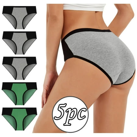 Zerlibeaful Underwear Women Patchwork Briefs Panties Underwear Knickers Bikini Underpants Solid Color Mid Waist Cotton Panties
Zerlibeaful Underwear Women Patchwork Briefs Panties Underwear Knickers Bikini Underpants Solid Color Mid Waist Cotton Panties