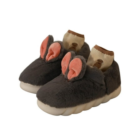 Ymiytan Womens Casual Winter Warm Slippers Bedroom Lightweight Fuzzy Animal Sliper Indoor Breathable House Shoes Gray 8.5-9 
Ymiytan Womens Casual Winter Warm Slippers Bedroom Lightweight Fuzzy Animal Sliper Indoor Breathable House Shoes Gray 8.5-9