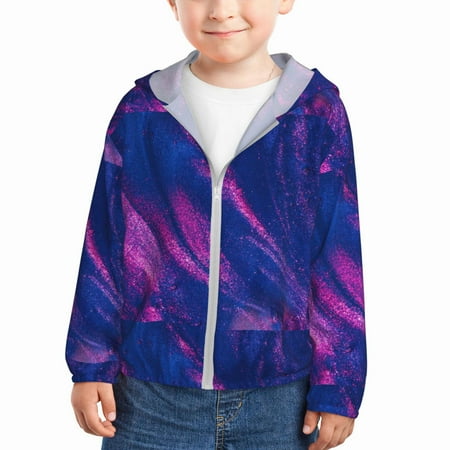 Vsdgher Neon Gradient Blue Kids Sun Protection Hoodie with Zip Rash Guard Tops Children s Long Sleeve Sun Protection Clothing - 4 Years
Vsdgher Neon Gradient Blue Kids Sun Protection Hoodie with Zip Rash Guard Tops Children s Long Sleeve Sun Protection Clothing - 4 Years