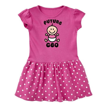 Inktastic Future CEO Gift Baby Girl Dress