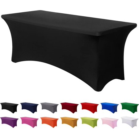 Spandex Tablecloth 4FT Stretch Table Cover Fitted Rectangular Tables Universal Stretch Patio Table Cloth for Wedding Banquet Party and Event(Black 4FT
Spandex Tablecloth 4FT Stretch Table Cover Fitted Rectangular Tables Universal Stretch Patio Table Cloth for Wedding Banquet Party and Event(Black 4FT