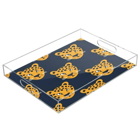 Acrylic Tray 15.7*11.8*1.9 Inch Transparent Tray Food Tray Tea Cup Tray Serving Trays Cosmetics Storage Kitchen Table Bathroom Sundry Storage Leopard
Acrylic Tray 15.7*11.8*1.9 Inch Transparent Tray Food Tray Tea Cup Tray Serving Trays Cosmetics Storage Kitchen Table Bathroom Sundry Storage Leopard