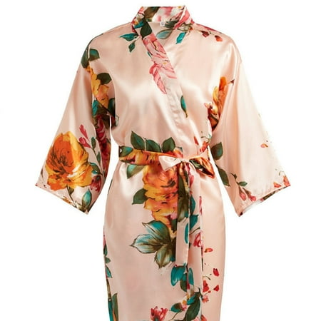 Girls Large Flower Silk Thin Style Printed Nightgown Mid Sleeve Extra Size Home Clothes Pajamas
Girls Large Flower Silk Thin Style Printed Nightgown Mid Sleeve Extra Size Home Clothes Pajamas