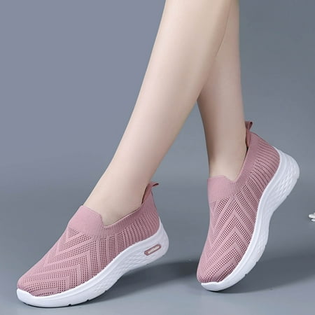 XIAQUJ Women Shoes Mesh Socks Shoes Casual One Foot Wear Women s Shoes Breathable Casual Sports Shoes Women s Fashion Sneakers Pink 8(40)
XIAQUJ Women Shoes Mesh Socks Shoes Casual One Foot Wear Women s Shoes Breathable Casual Sports Shoes Women s Fashion Sneakers Pink 8(40)
