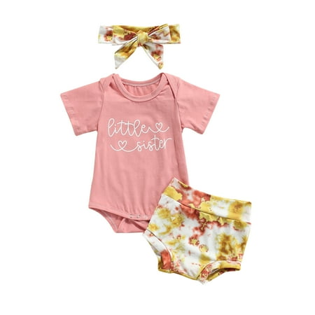 Cathery Kids Girls Outfit Set Letter Print Short Sleeve Jumpsuit+Shorts+Headband
Cathery Kids Girls Outfit Set Letter Print Short Sleeve Jumpsuit+Shorts+Headband