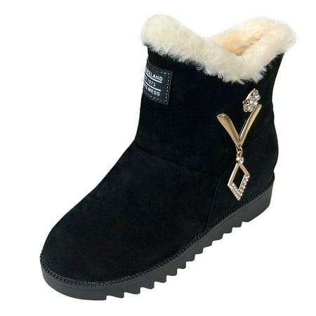 fvwitlyh Ankle Boots for Women Heel Boots for Women Booties Shoes Warm Wedge Women Winter Toe Slip-On Snow Flock Round Boot Women s Booties And Boots
fvwitlyh Ankle Boots for Women Heel Boots for Women Booties Shoes Warm Wedge Women Winter Toe Slip-On Snow Flock Round Boot Women s Booties And Boots