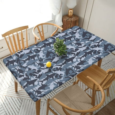 Home Deluxe Tablecloth Shark Waterproof Elastic Rim Edged Table Cover- For Christmas Parties And Picnics 5ft
Home Deluxe Tablecloth Shark Waterproof Elastic Rim Edged Table Cover- For Christmas Parties And Picnics 5ft