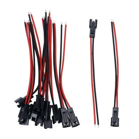 50Pairs Plug Male to Female Cable Pigtail Plug Terminal Connecting Wire for LED Downlight Ceiling Lamp
50Pairs Plug Male to Female Cable Pigtail Plug Terminal Connecting Wire for LED Downlight Ceiling Lamp