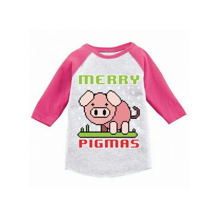 Awkward Styles Girls Boys Ugly Christmas T-Shirt Merry Pigmas Xmas Toddler Raglan Shirt
Awkward Styles Girls Boys Ugly Christmas T-Shirt Merry Pigmas Xmas Toddler Raglan Shirt