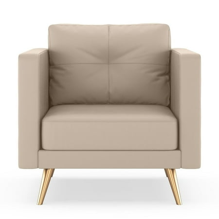 Romy Armchair Vegan Leather - Oat