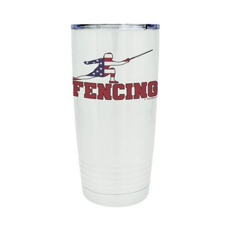 ThisWear USA Summer Sporting Events Gifts USA Sports Fencing 20oz Stainless Steel Insulated Travel Mug with Lid
ThisWear USA Summer Sporting Events Gifts USA Sports Fencing 20oz Stainless Steel Insulated Travel Mug with Lid
