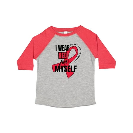 Inktastic Sickle Cell Awareness I Wear Red for Myself Gift Toddler Boy or Toddler Girl T-Shirt
Inktastic Sickle Cell Awareness I Wear Red for Myself Gift Toddler Boy or Toddler Girl T-Shirt