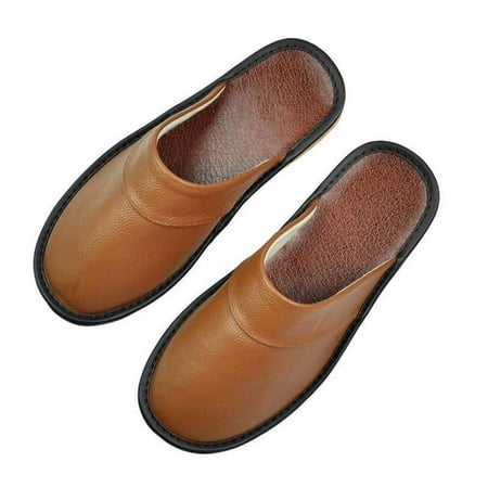 CoCopeanut Slippers Men Big Sizes Home Indoor Cow Leather House for Men s Floor Baotou Slippers Women Non-slip Luxury Soft Flat Shoes
CoCopeanut Slippers Men Big Sizes Home Indoor Cow Leather House for Men s Floor Baotou Slippers Women Non-slip Luxury Soft Flat Shoes
