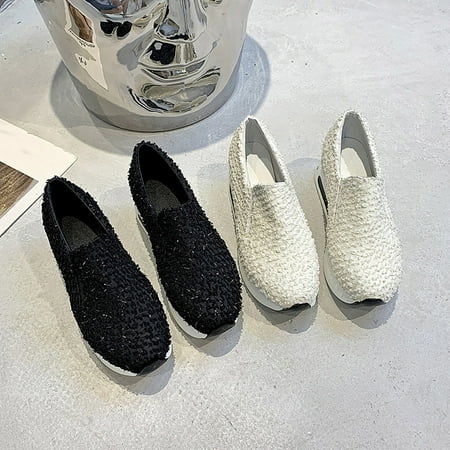 PEASKJP Women Slide Sandals Women Summer Solid Casual Round Toe Wedges Comfort Beach Shoes Sandals Platform Sandals Black 7.5
PEASKJP Women Slide Sandals Women Summer Solid Casual Round Toe Wedges Comfort Beach Shoes Sandals Platform Sandals Black 7.5