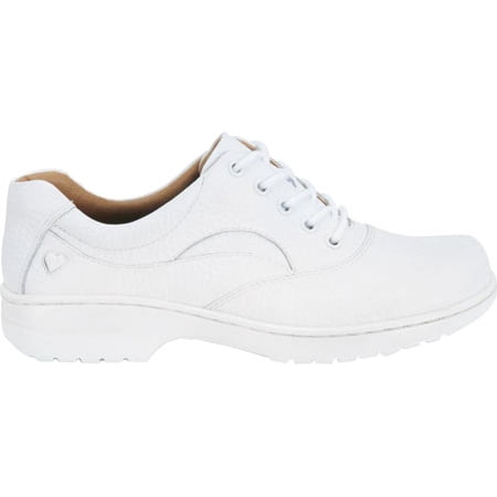 Women s Nurse Mates Macie Lace Up White Full Grain Leather 7 M