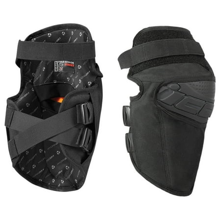 Icon Field Armor Motorcycle Knee Pads Black LG/XL