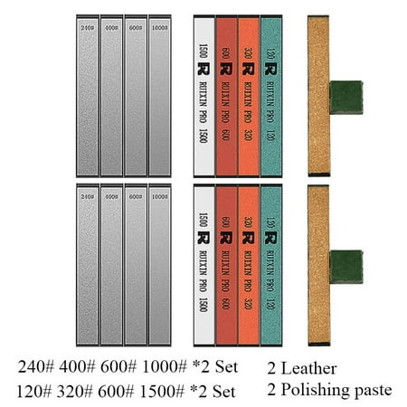 Diamond Sharpening Stone Professional Kitchen Knife Sharpener Sharpeningstone Grinding Tool 600 1000 2000 3000 Grit Whetstone
Diamond Sharpening Stone Professional Kitchen Knife Sharpener Sharpeningstone Grinding Tool 600 1000 2000 3000 Grit Whetstone