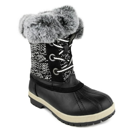 London Fog Womens Milly Cold Weather Snow Winter & Snow Boots