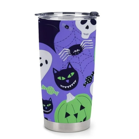 ANYWAY.GO Thermal Insulation Coffee Travel Mug with Lid Spill Proof Halloween Pattern Cute Bright Purple Portable Thermal Thermal Cup for Car 20oz
ANYWAY.GO Thermal Insulation Coffee Travel Mug with Lid Spill Proof Halloween Pattern Cute Bright Purple Portable Thermal Thermal Cup for Car 20oz