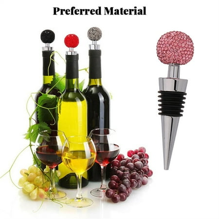 TureClos Wine Bottle Stopper Decorative Champagne Cork Funny Ball Leakproof Nozzle Cap Drinks Sealer Leakage Saver Bar Tool Women Pink
TureClos Wine Bottle Stopper Decorative Champagne Cork Funny Ball Leakproof Nozzle Cap Drinks Sealer Leakage Saver Bar Tool Women Pink