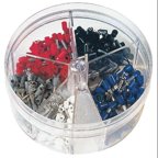 PANDUIT KP-FSD1 Ferrule Assort Kit,150 Pieces,#24-18 AWG G2276471