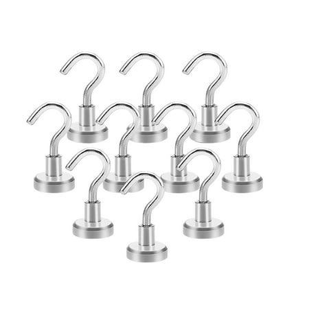 Julam 10 Pcs Magnetic Hooks|Heavy Duty Magnet Hook|Strong Neodymium Magnet Hooks Suitable for Kitchen Home Cruise Workplace Office and Garage
Julam 10 Pcs Magnetic Hooks|Heavy Duty Magnet Hook|Strong Neodymium Magnet Hooks Suitable for Kitchen Home Cruise Workplace Office and Garage