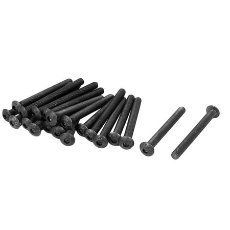 M5 x 50mm Alloy Steel Hex Socket Button Head Machine Screws Black 20Pcs
M5 x 50mm Alloy Steel Hex Socket Button Head Machine Screws Black 20Pcs