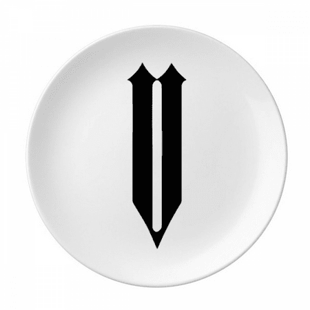 roman numerals five in black plate decorative porcelain salver tableware dinner dish
roman numerals five in black plate decorative porcelain salver tableware dinner dish