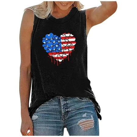 YFPWM Shirts for Woman Trendy Corset Tops Trendy Tops Petite Tops Silk Blouse Sleeveless Independence Day Tops O-Neck Print Sleeveless Vest
YFPWM Shirts for Woman Trendy Corset Tops Trendy Tops Petite Tops Silk Blouse Sleeveless Independence Day Tops O-Neck Print Sleeveless Vest