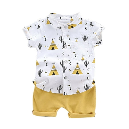 Wozhidaoke Baby Boy Clothes Kids Boy s Outfits Cartoons Print Short Sleeve Button Down T-Shirts Solid Color Shorts 2PCS Set valentines day gifts for kids the boys
Wozhidaoke Baby Boy Clothes Kids Boy s Outfits Cartoons Print Short Sleeve Button Down T-Shirts Solid Color Shorts 2PCS Set valentines day gifts for kids the boys