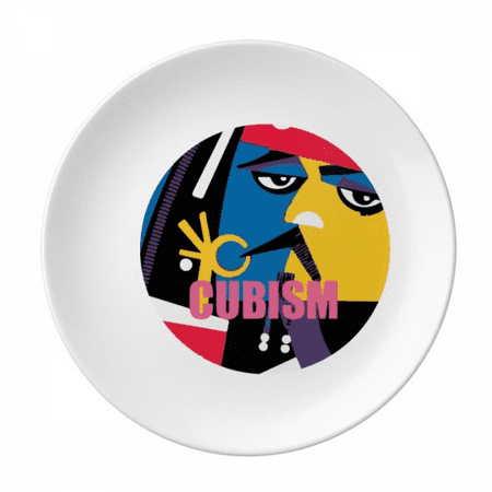 Western Modern Art Cubism Plate Decorative Porcelain Salver Tableware Dinner Dish
Western Modern Art Cubism Plate Decorative Porcelain Salver Tableware Dinner Dish
