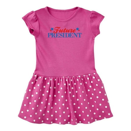 Inktastic Future President Gift Baby Girl Dress
