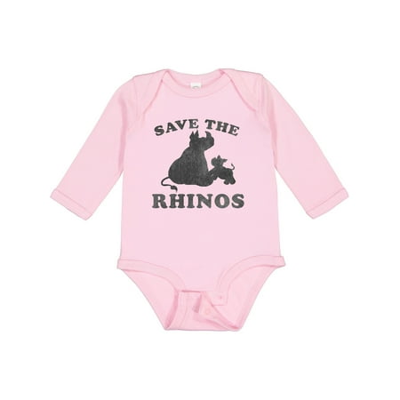 Inktastic Save the Rhinos with Cute Rhinos Gift Baby Boy or Baby Girl Long Sleeve Bodysuit
Inktastic Save the Rhinos with Cute Rhinos Gift Baby Boy or Baby Girl Long Sleeve Bodysuit