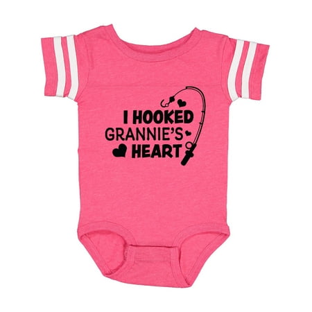 Inktastic I Hooked Grannie s Heart with Fishing Rod Gift Baby Boy or Baby Girl Bodysuit
Inktastic I Hooked Grannie s Heart with Fishing Rod Gift Baby Boy or Baby Girl Bodysuit