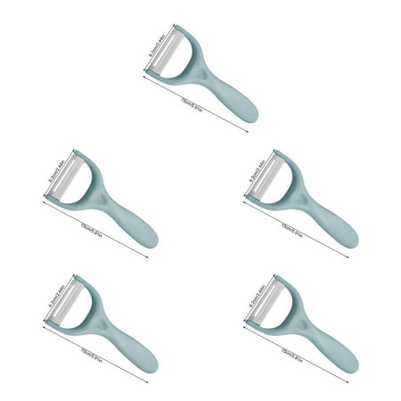 Widealiff 5pcs Multifunctional Ceramic Peeler Vegetables Fruits Peeling Tool Potato Scraper for Kitchen Light Blue
Widealiff 5pcs Multifunctional Ceramic Peeler Vegetables Fruits Peeling Tool Potato Scraper for Kitchen Light Blue