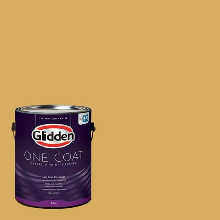 Butterscotch Bliss, Glidden One Coat, Exterior Paint and Primer