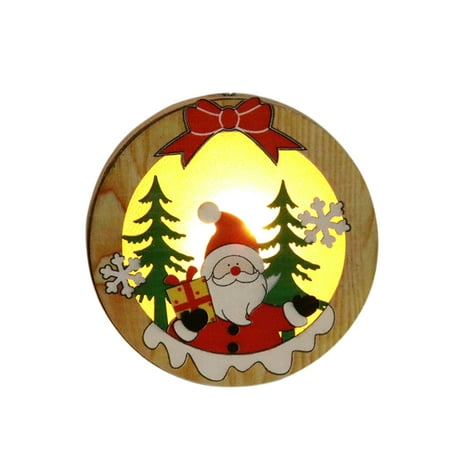 Htovila Portable Delicate Christmas Decoration Wooden Lighting Pendant Christmas Tree Decoration Pendant Circle Mode
Htovila Portable Delicate Christmas Decoration Wooden Lighting Pendant Christmas Tree Decoration Pendant Circle Mode